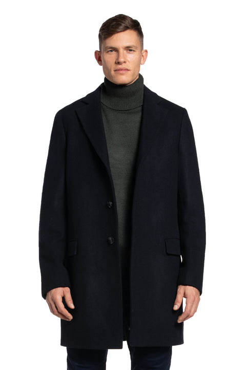 Grafton Wool Midnight Overcoat