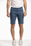 Stretch Declan 5 Pocket Shorts in AirForce Blue