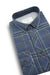 Ballyboley Flannel Shirt in Navy and Teal