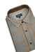 Banbridge Flannel Shirt in Grey and Ginger