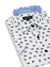 Inverness Short Sleeve Shirt in White and Navy