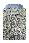 Chemise à manches courtes Livingstone en vert mélangé