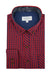 Dungannon Gingham check Shirt in Red and Navy