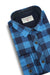 Carlingford Flannel Shirt in Olympic Blue