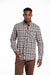 Raholp Flannel Shirt in Grey and Hickory