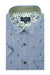 Willemstad Easy-Care Oxford Short Sleeve Shirt in Airforce Blue