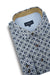 Castlecaldwell Mosaic Print Shirt in Navy and Blue