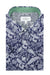 Carrefour Paisley Short Sleeve Shirt in Navy