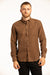 Mahee Brushed Diagonal Twill Shirt in Toffee