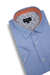 Juarez Easy-Care Oxford Short Sleeve Shirt in Sky Blue