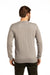 V-Neck Merino Wool Sweater in Light Grey