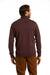 Cotton Cowl Neck Sweater in Dark Burgundy