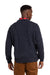 Worsted Wool Crewneck Sweater in Midnight Blue