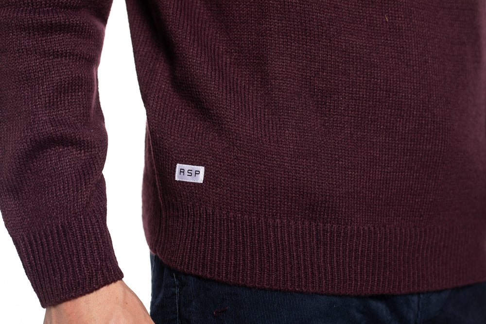 Submariner Sweater in Burgundy