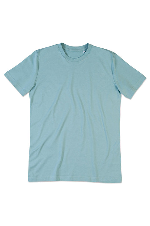 Organic Cotton Eco Friendly T-shirt - Frosted Blue